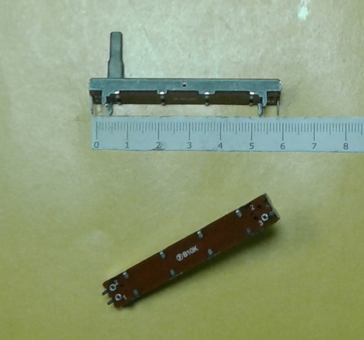 Резистор движк. RB60 B10K