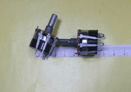 Резистор WH138-1 W/S D24 L=20mm B5K с выкл.